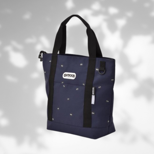 My Neighbor Totoro x OUTDOOR Collaboration Tote Bag Pitch-black blackie M Navy