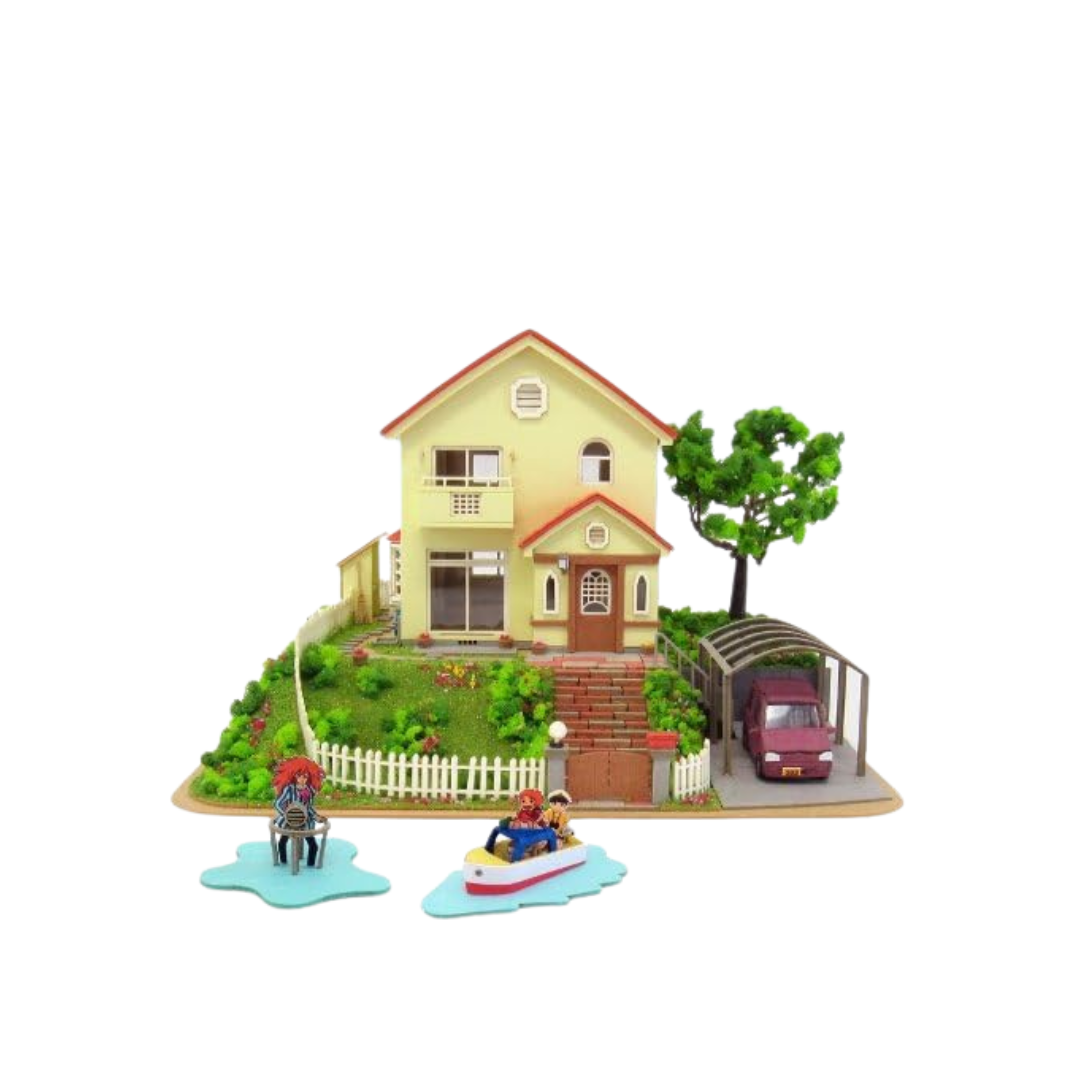 Studio Ghibli Ponyo on the Cliff by the Sea Miniature Art Kit MK07-08 Craft kit