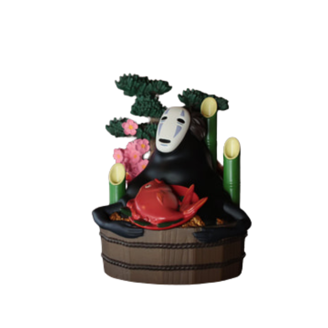 Spirited Away No-Face 松竹梅 Auspicious Ornaments Deluxe Kaonashi