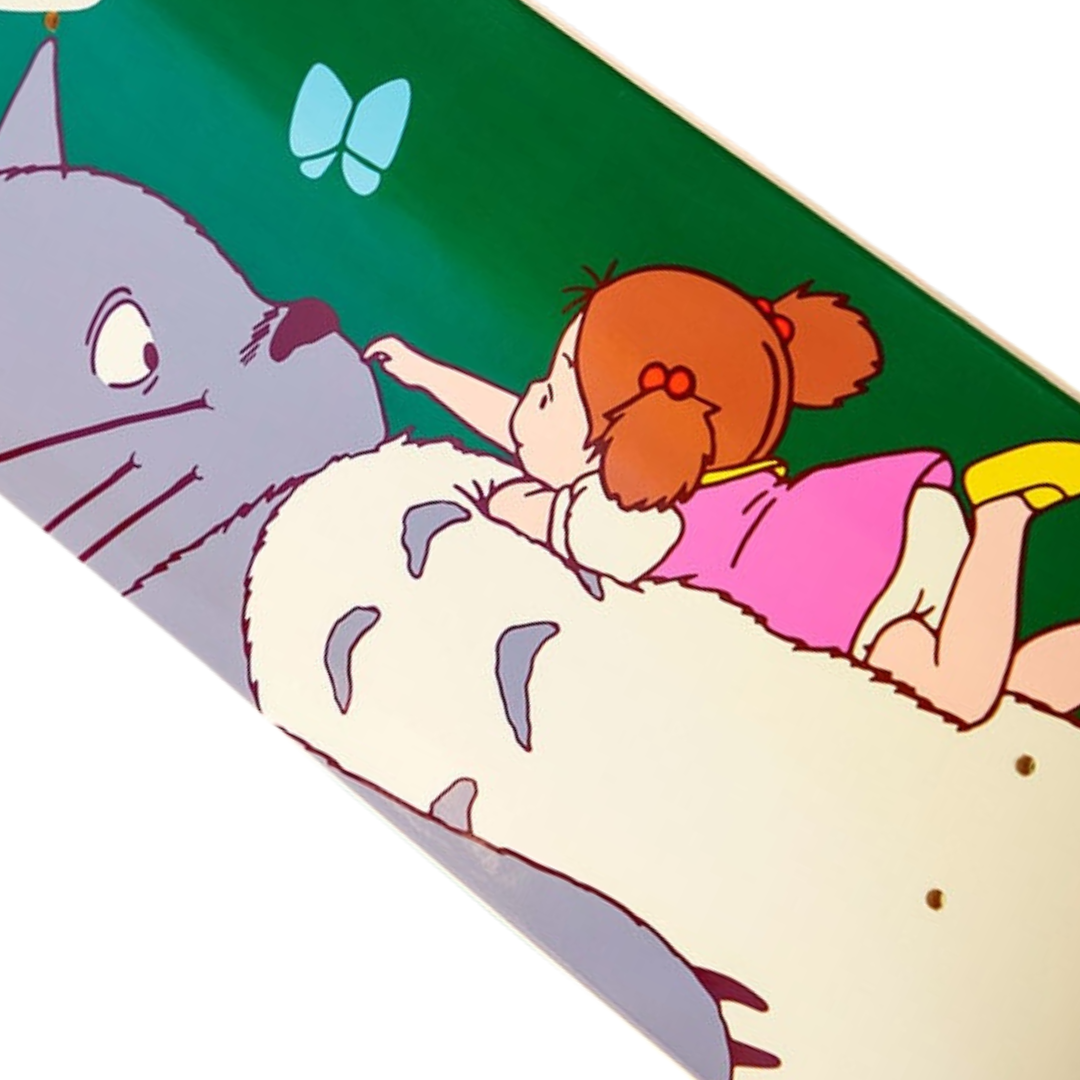 My Neighbor Totoro Skateboard Deck Totoro &Mei "Is your name Totoro!?"