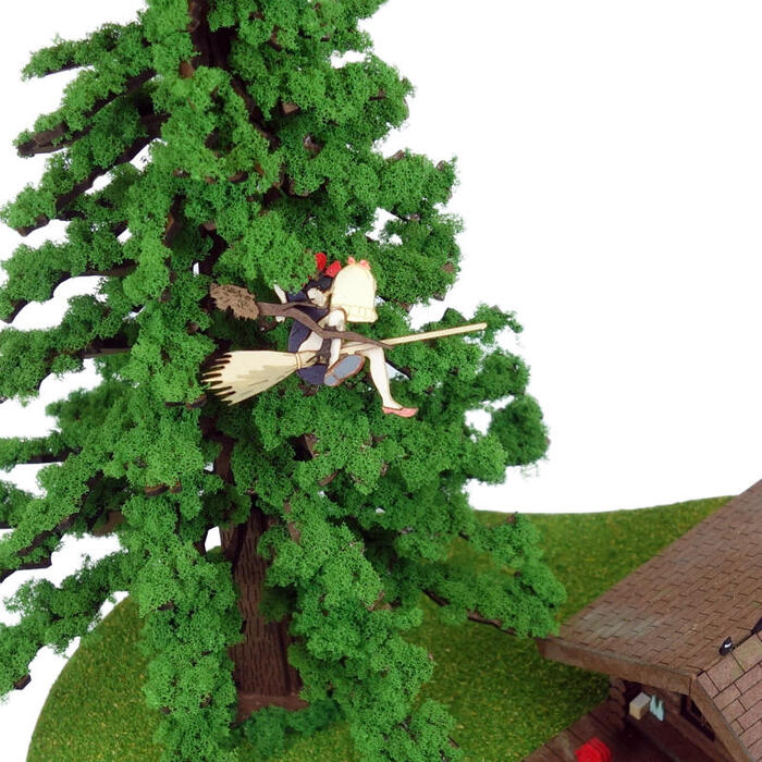 Kiki's Delivery Service Miniature Art Paper Craft Kit "Kiki & Ursula’s Atelier" MK07-39