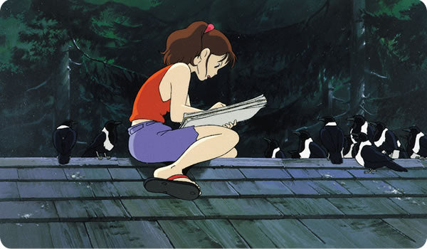 Kiki's Delivery Service Miniature Art Paper Craft Kit "Kiki & Ursula’s Atelier" MK07-39
