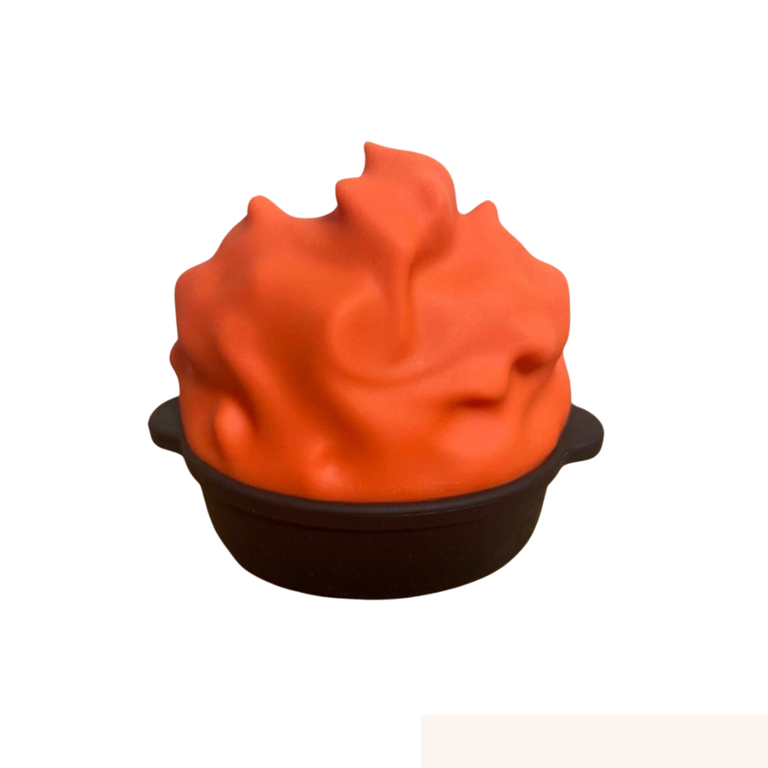 Howl'S Moving Castle Calcifer Silicone Steamer 270ml
