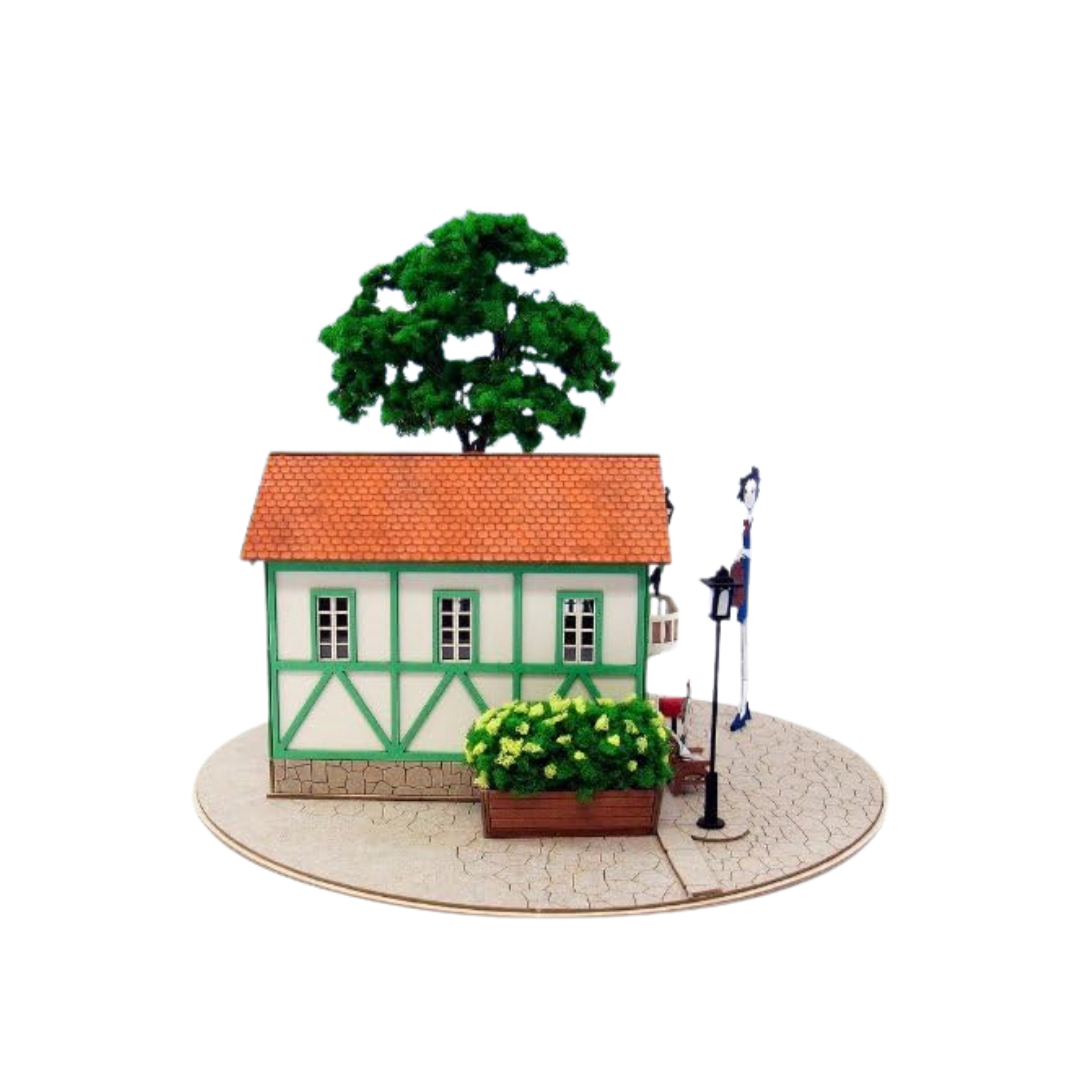 The Cat Returns Miniature Paper Craft Kit "The Cat Bureau" MK07-11