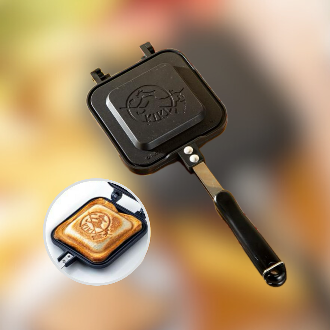 KiKi's Delivery Service Hot Sandwich Maker Direct Fire Pan KIKI