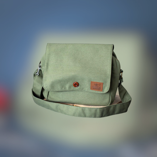 Castle in the Sky Shoulder Bag Pazu's Bag Canvas Fabric