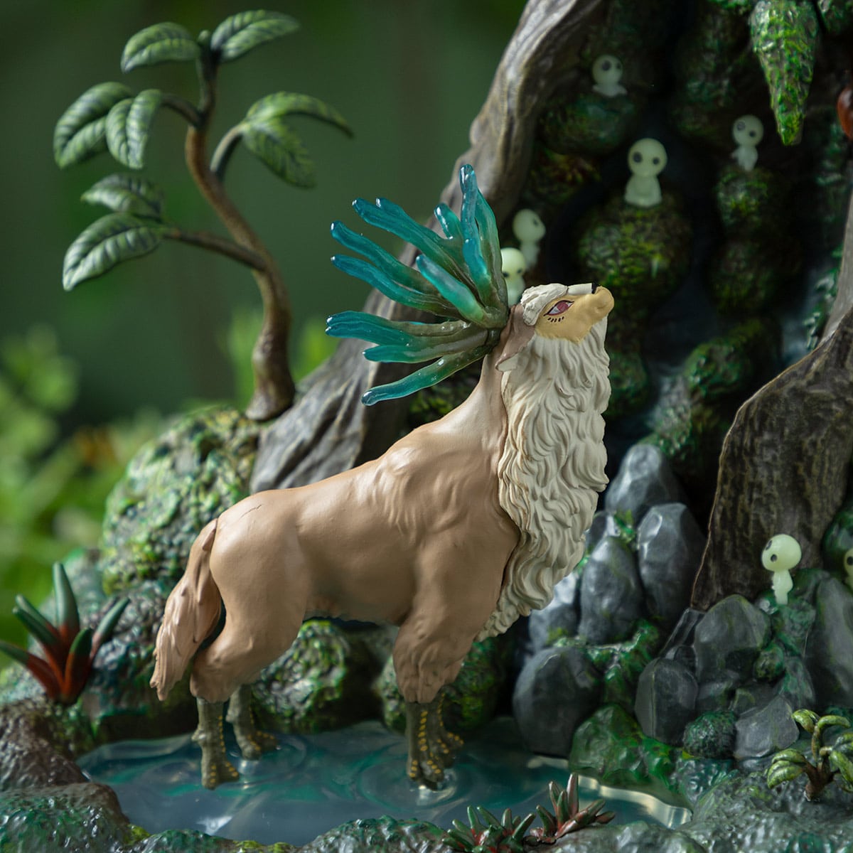 Princess Mononoke Water Garden BONSAI Forest Spirit "Moonlit Forest" (Limited Edition)