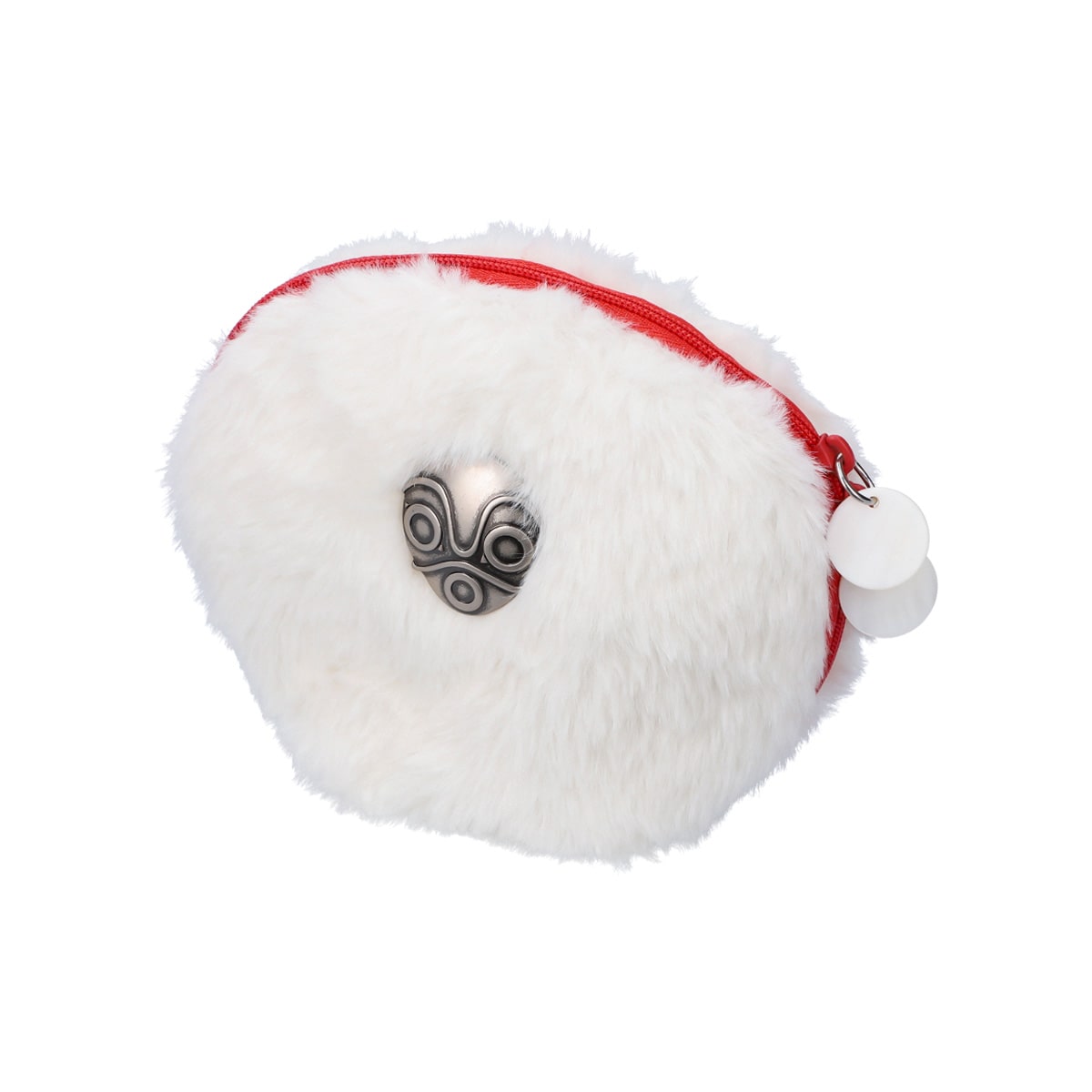 Princess Mononoke San Shell Shaped Fur Pouch (Faux Fur)