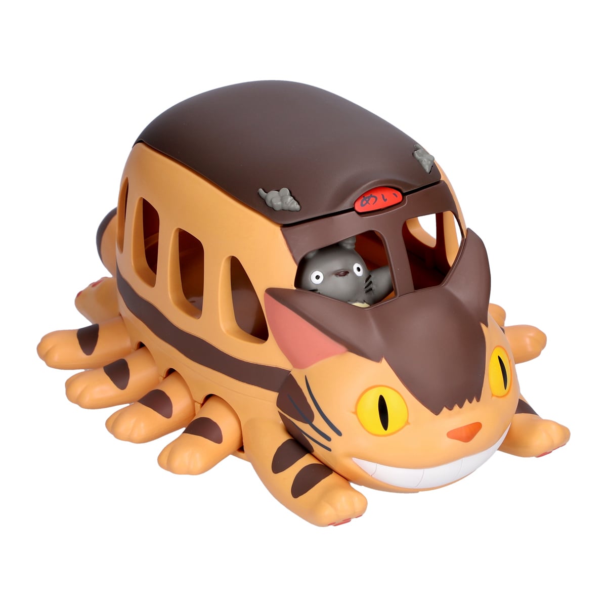 My Neighbor Totoro Figure " Go Catbus ! " with Totoro mascot Small Item Case