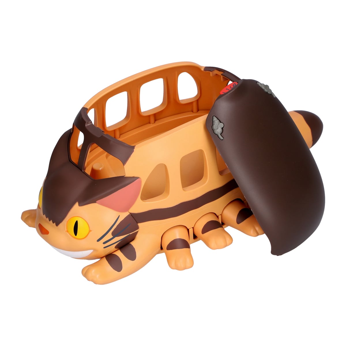 My Neighbor Totoro Figure " Go Catbus ! " with Totoro mascot Small Item Case