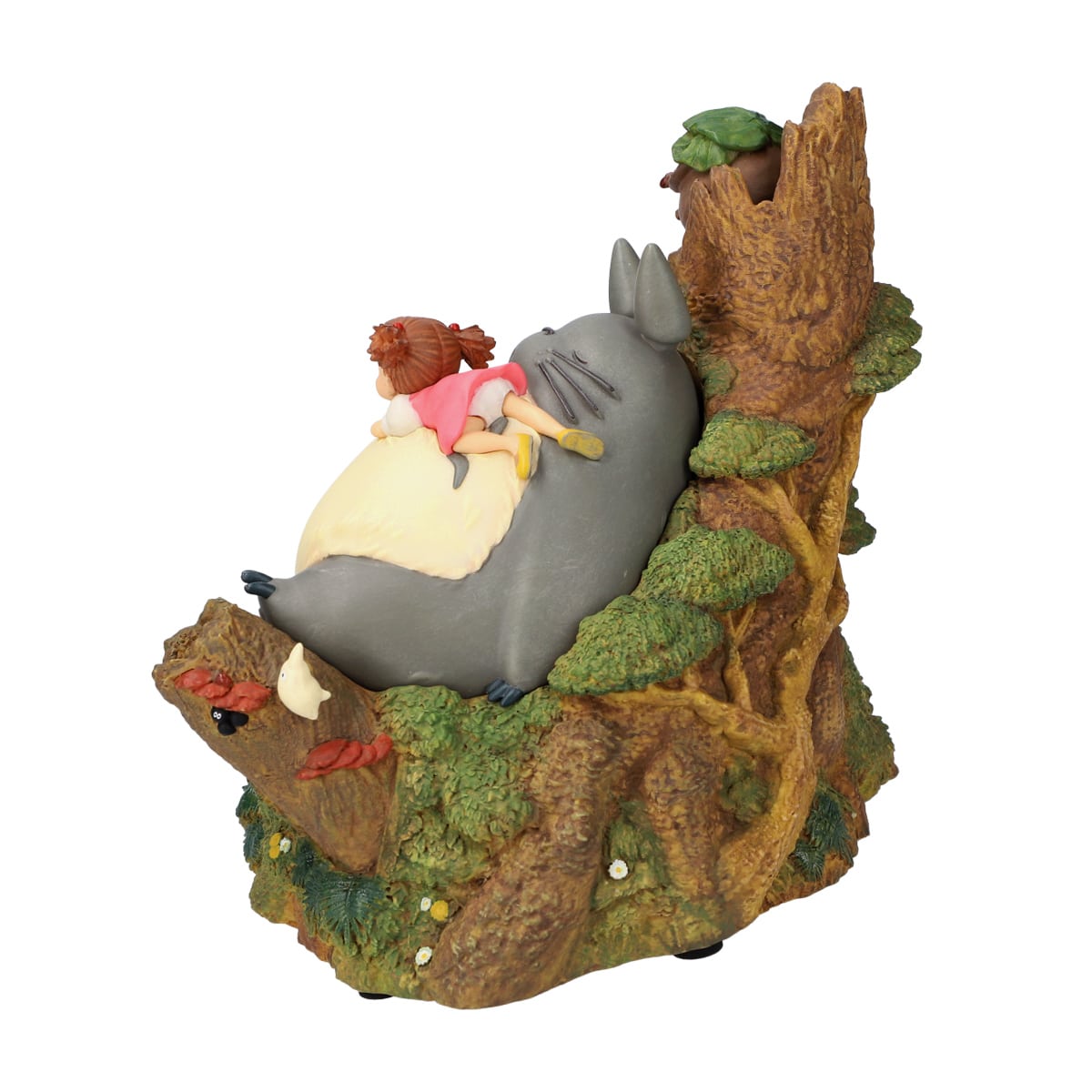 My Neighbor Totoro Music Box Figure Totoro & Mei "Path of Wind"