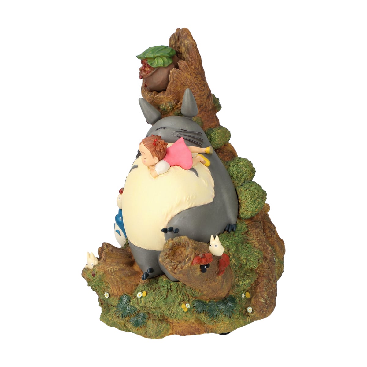 My Neighbor Totoro Music Box Figure Totoro & Mei "Path of Wind"