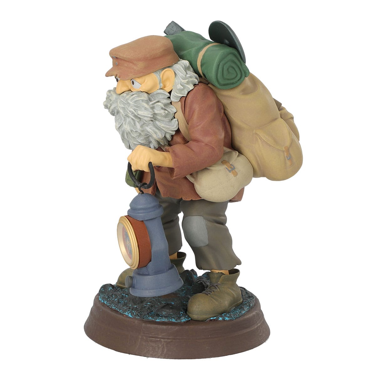 Castle in the Sky Table Clock Uncle Pom Figure from the Cave Scene