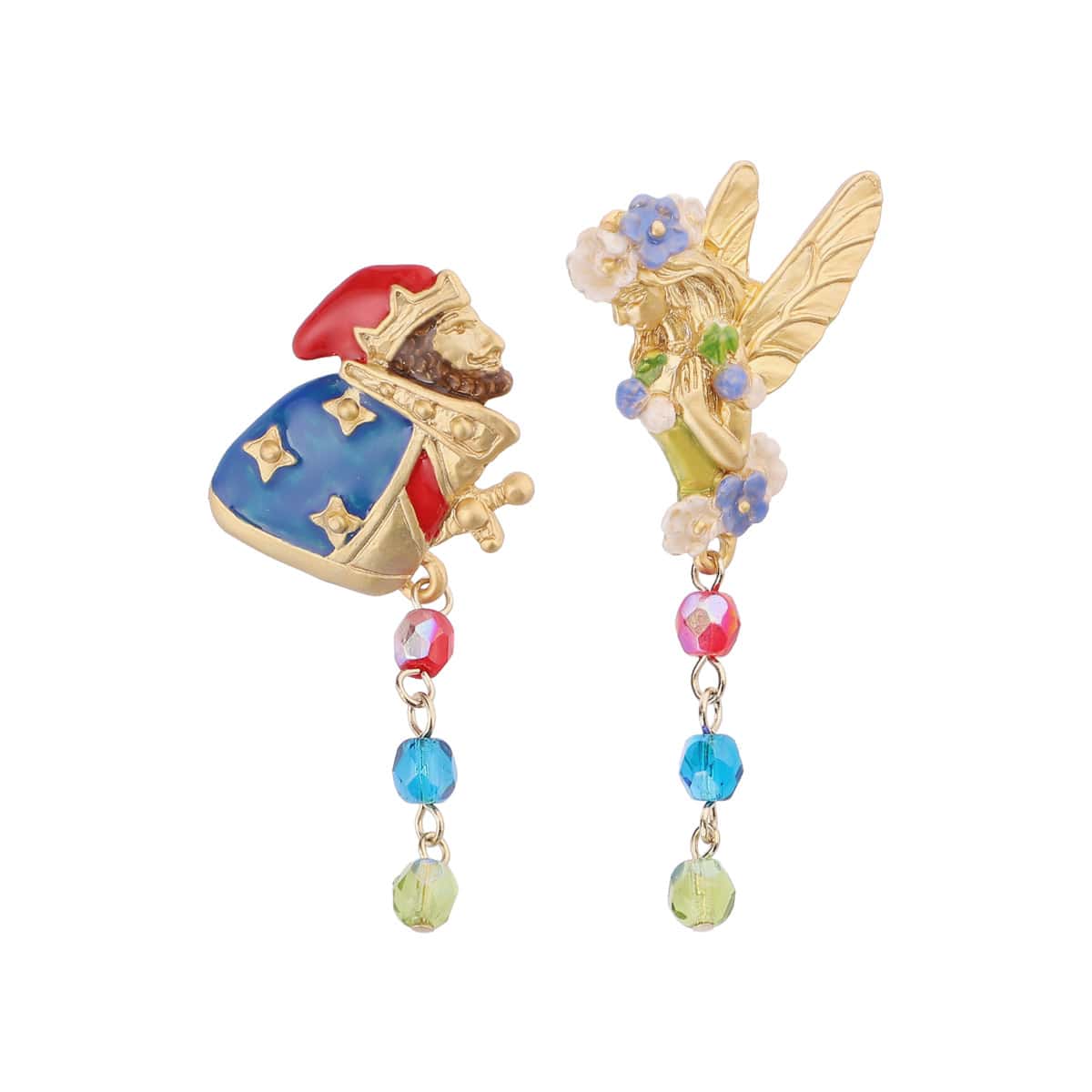 Studio Ghibli Whisper of the heart Earrings "Sparkling gemstone"