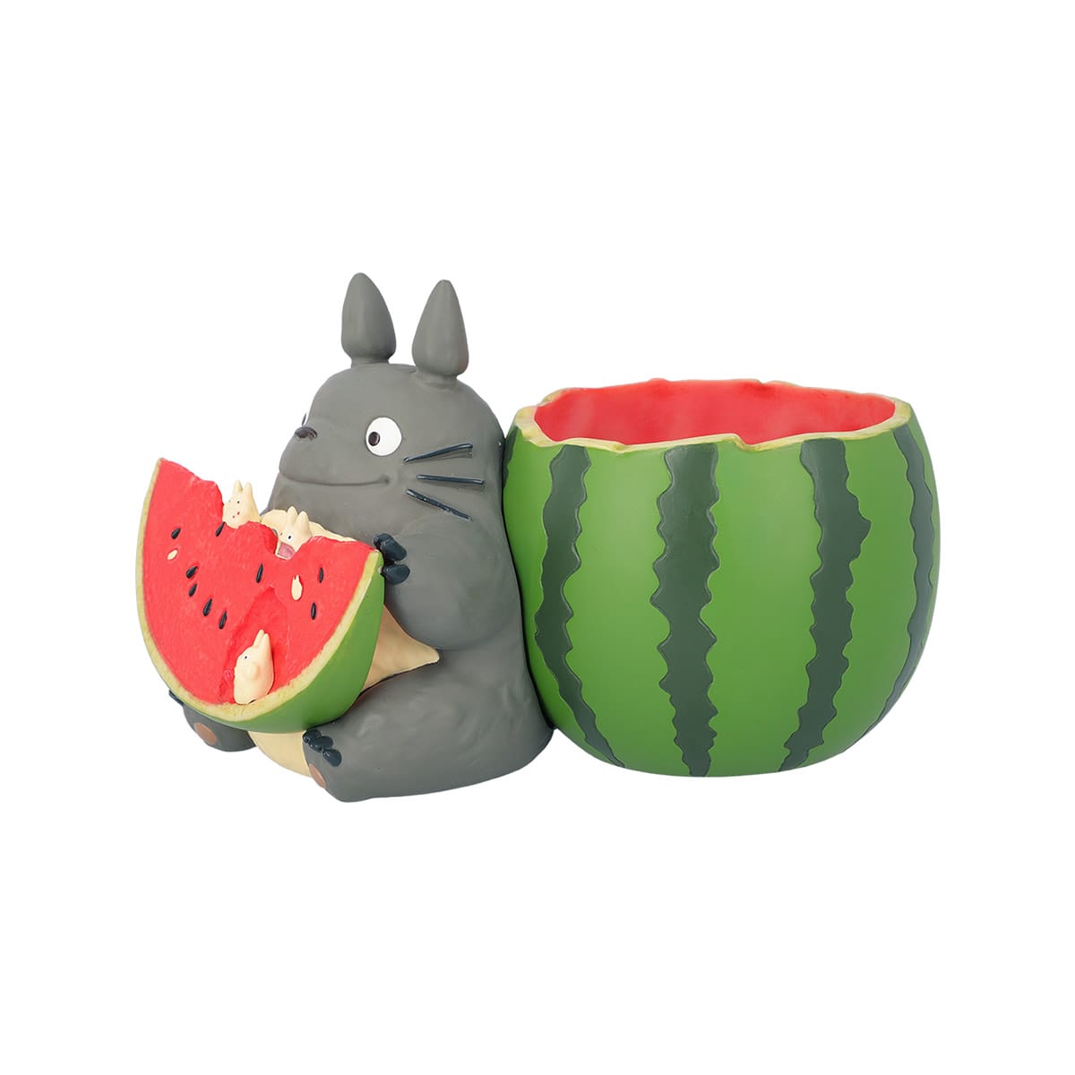 My Neighbor Totoro Planter Cover "From the Watermelon Field" Flower Pot Interior