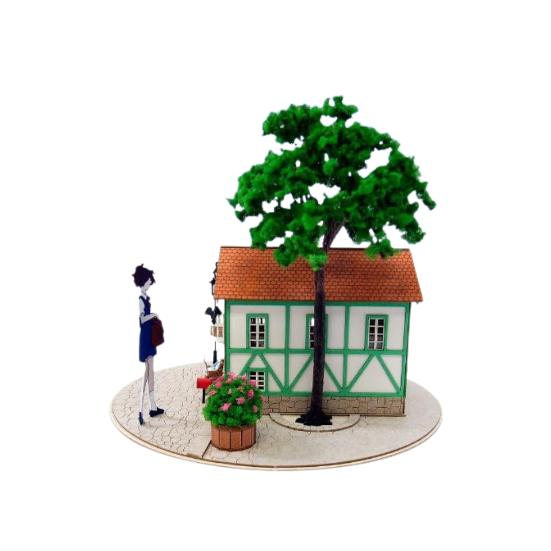 The Cat Returns Miniature Paper Craft Kit "The Cat Bureau" MK07-11