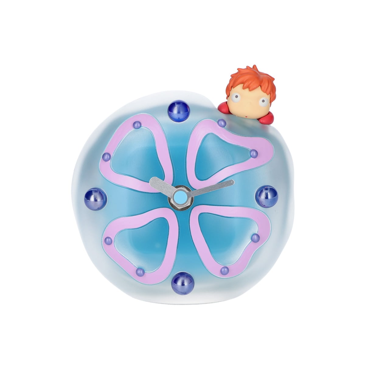 Ponyo on the Cliff by the Sea "Jellyfish Table Clock"