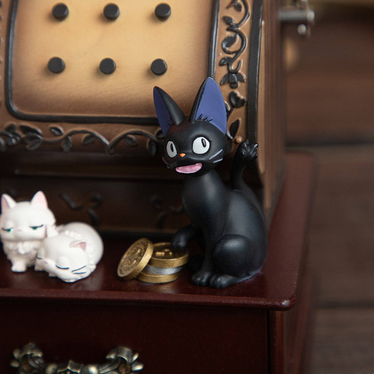 Kiki’s Delivery Service Music Box  "Jiji Minding the Shop"