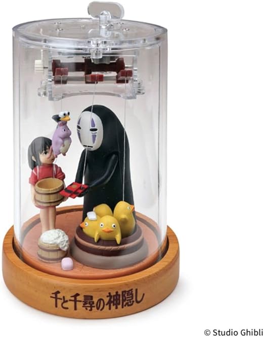 Spirited Away Marionette Music Box Figure Chihiro NoFace