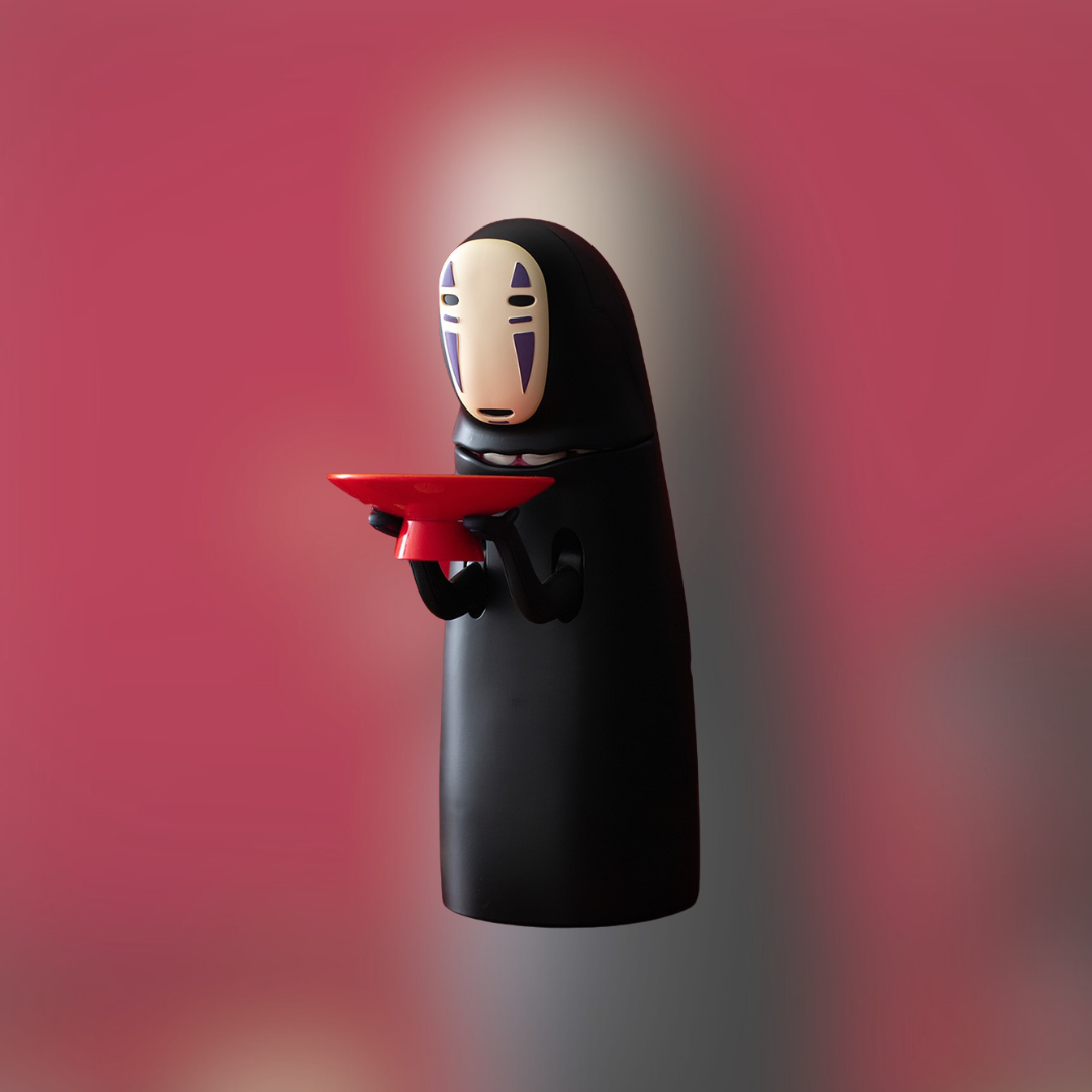 Spirited Away No-Face Munching Piggy Coin Bank Figure