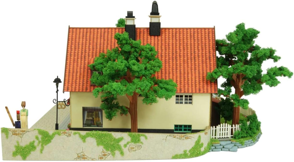 Kiki's Delivery Service Miniature Paper Craft Kit "Guchokipanya Bakery" MK07-43