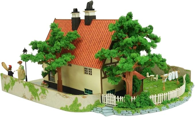 Kiki's Delivery Service Miniature Paper Craft Kit "Guchokipanya Bakery" MK07-43