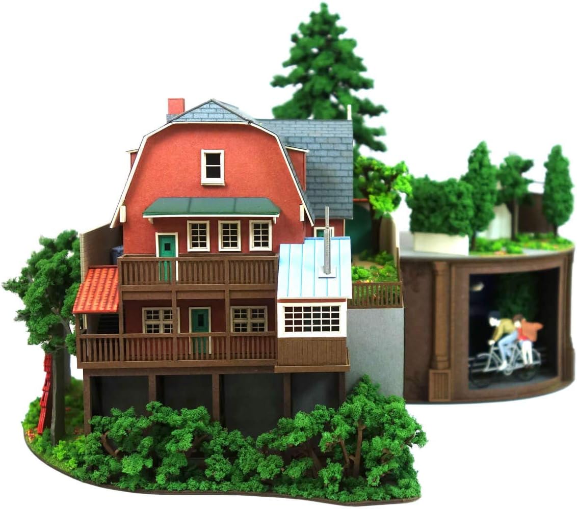 Whisper of the heart Miniature Art Paper Craft Kit "Whisper of the heart diorama" MK07-40