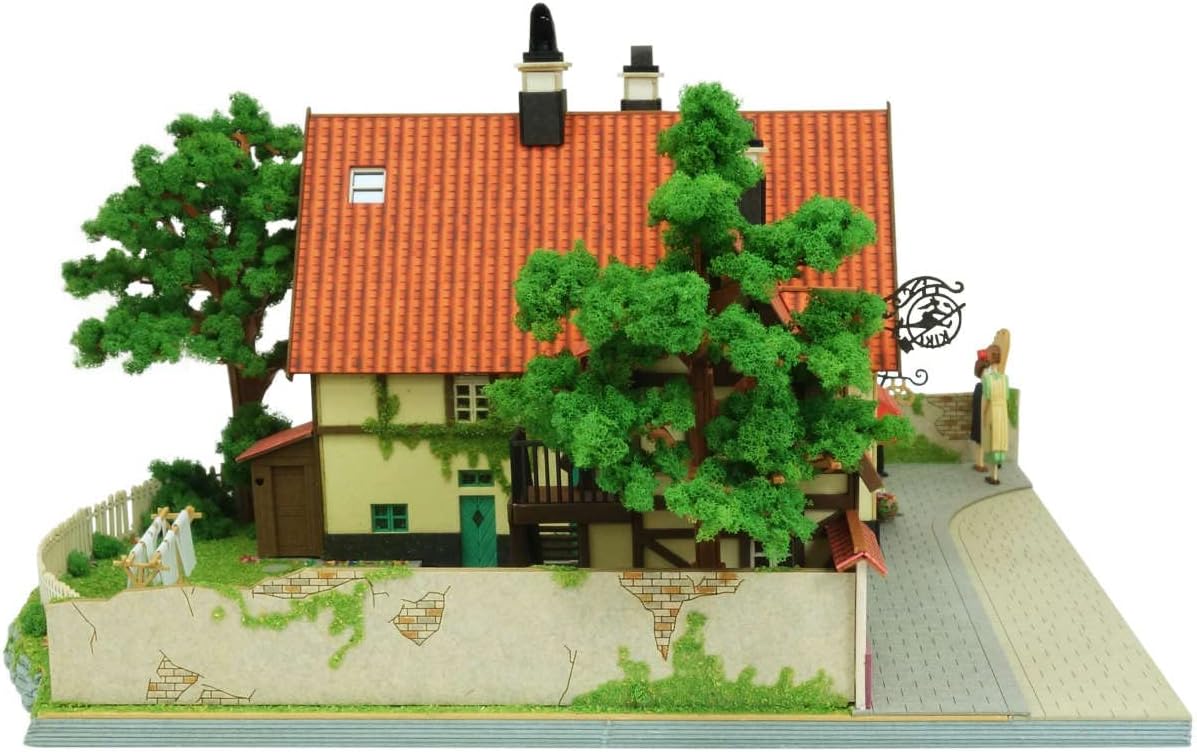 Kiki's Delivery Service Miniature Paper Craft Kit "Guchokipanya Bakery" MK07-43
