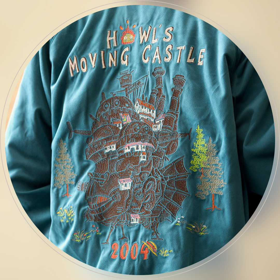 Howl's Moving Castle Rayon Jacket Sukajan – Howl's Castle