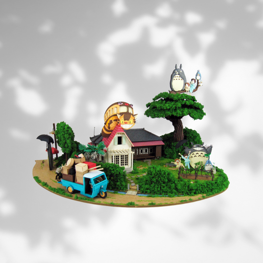 My Neighbor Totoro Miniature Art Paper Craft Kit "So Many Totoros!" MK07-35