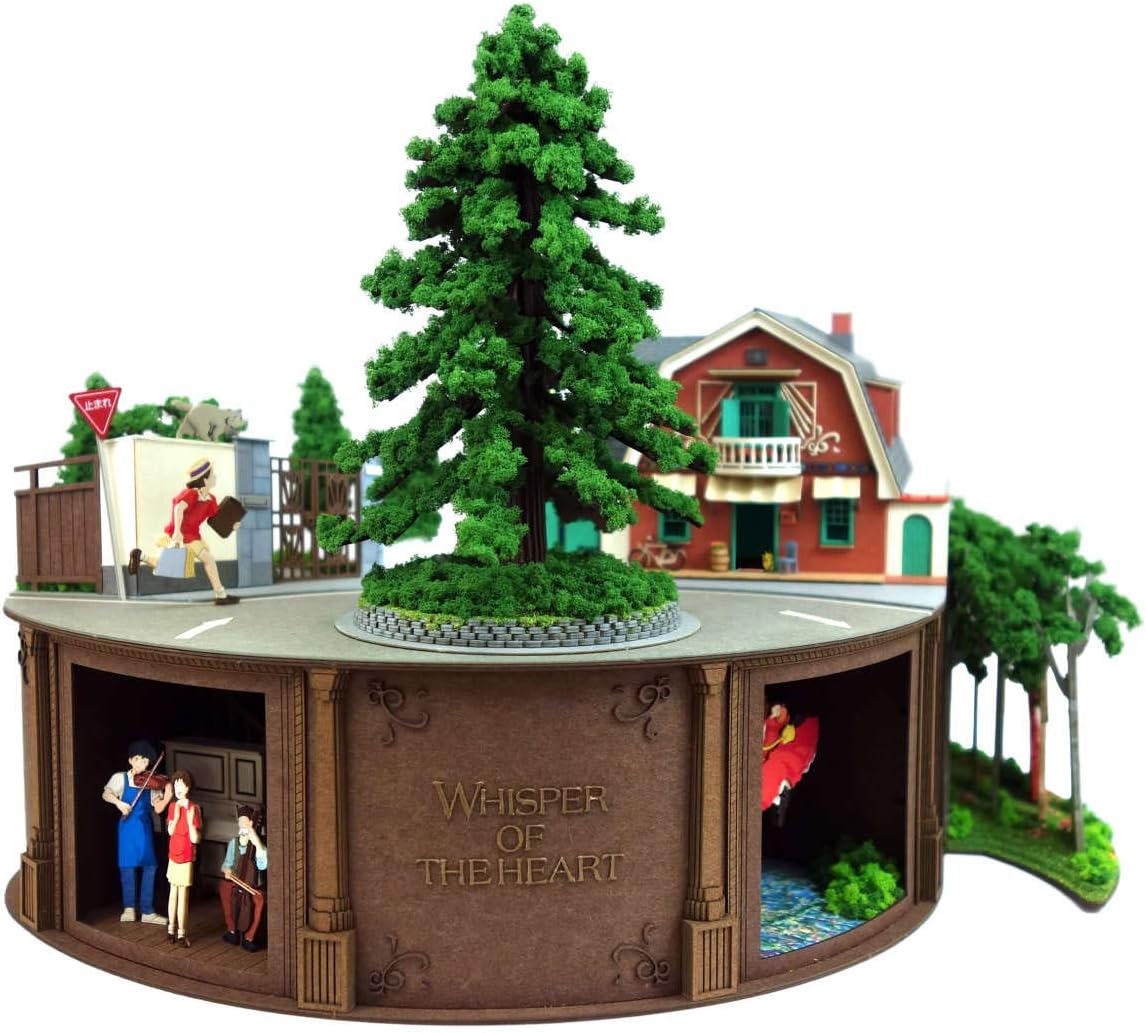 Whisper of the heart Miniature Art Paper Craft Kit "Whisper of the heart diorama" MK07-40