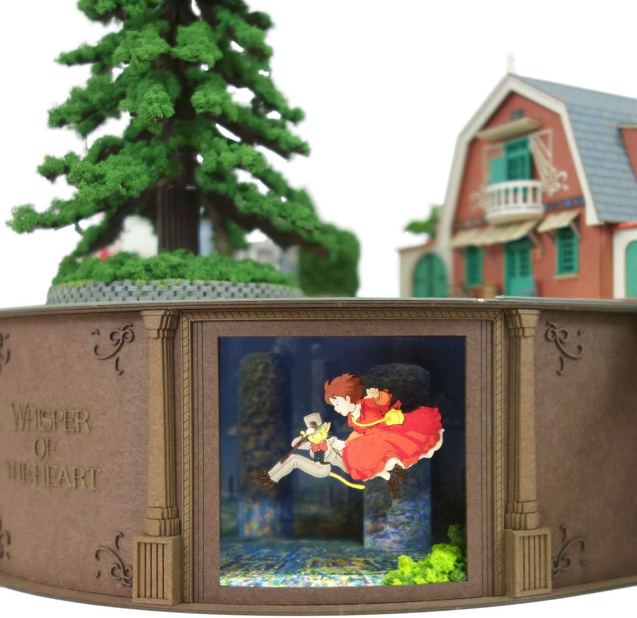 Whisper of the heart Miniature Art Paper Craft Kit "Whisper of the heart diorama" MK07-40