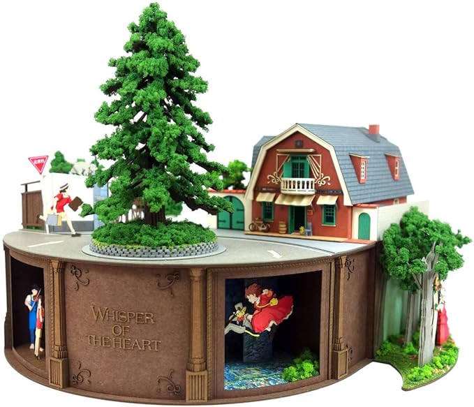 Whisper of the heart Miniature Art Paper Craft Kit "Whisper of the heart diorama" MK07-40