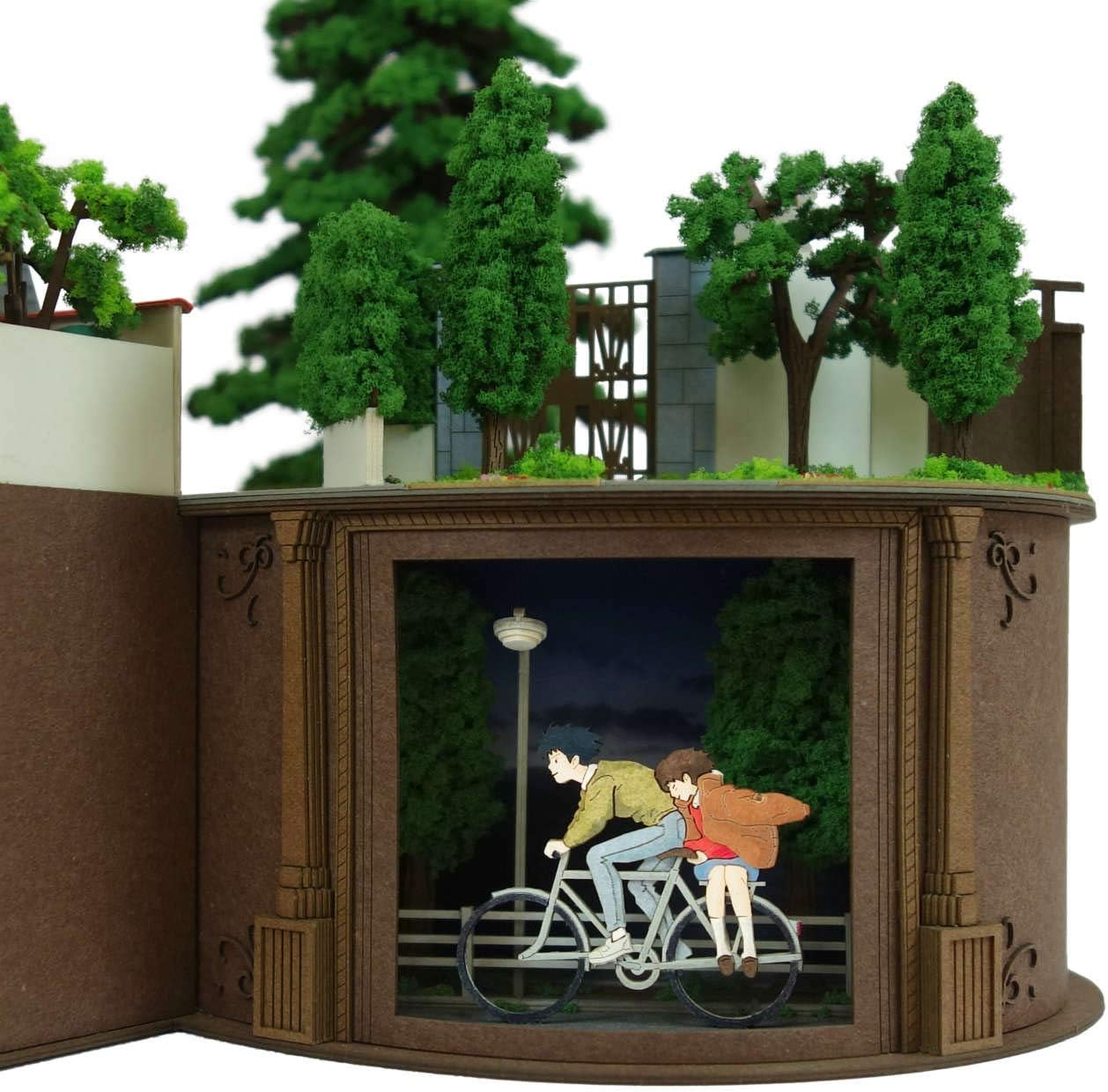 Whisper of the heart Miniature Art Paper Craft Kit "Whisper of the heart diorama" MK07-40