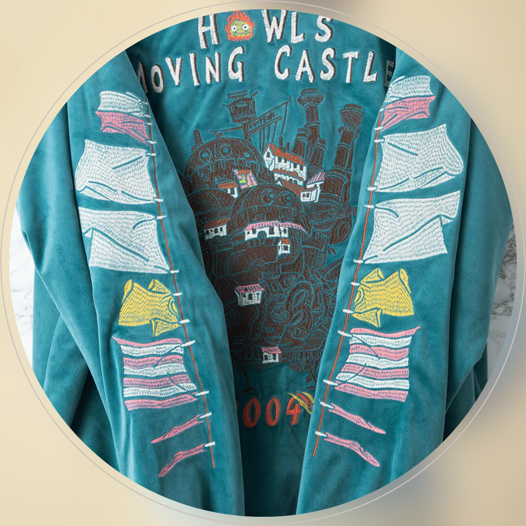 Howl's Moving Castle Rayon Jacket Sukajan – Howl's Castle