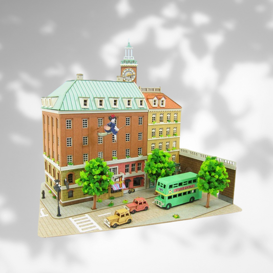 Kiki's Delivery Service Miniature Art Paper Craft Kit "Town Of Koriko" MK07-16