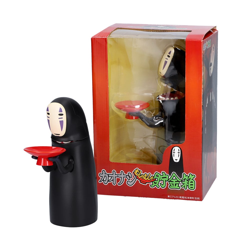 Spirited Away No-Face Munching Piggy Coin Bank Figure