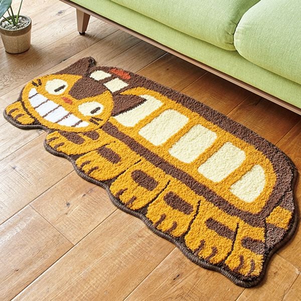 My Neighbor Totoro Catbus Accent Interior Mat "Stopped"