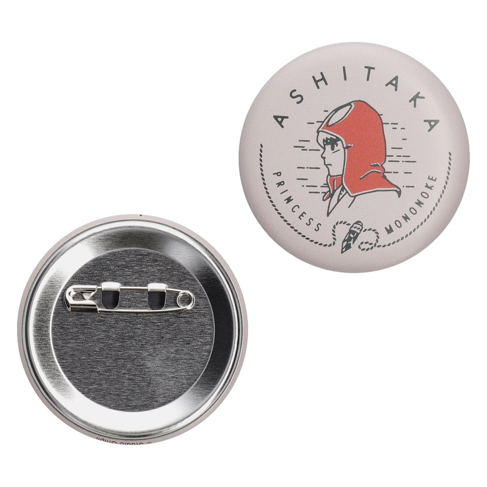 Princess Mononoke Can Badge Collection Box Set 10 Pieces