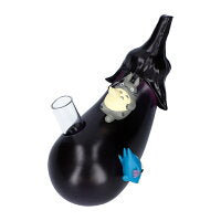 My Neighbor Totoro Eggplant Flower Vase Single stem vase Vegetable Motif 3"