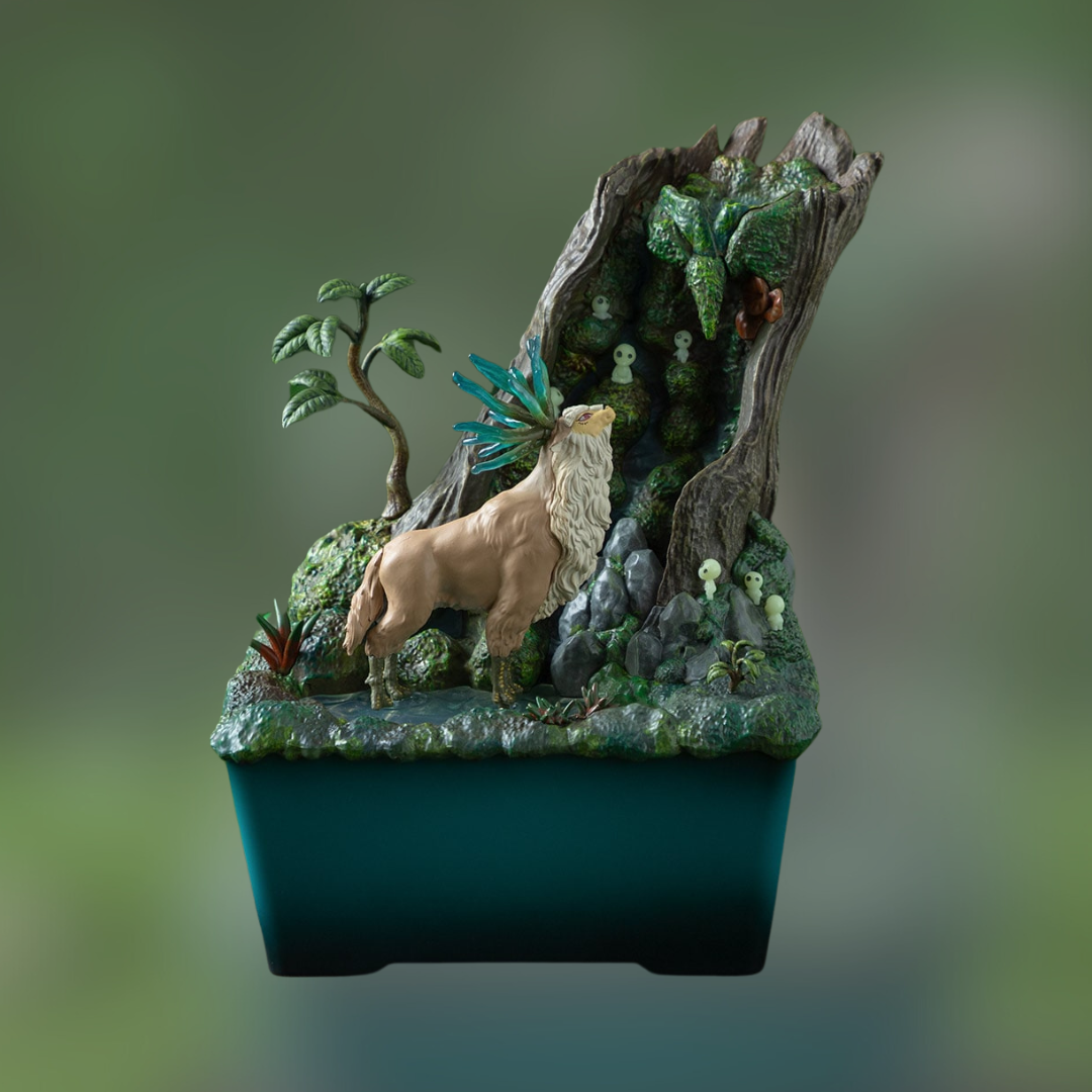 Princess Mononoke Water Garden BONSAI Forest Spirit "Moonlit Forest" (Limited Edition)