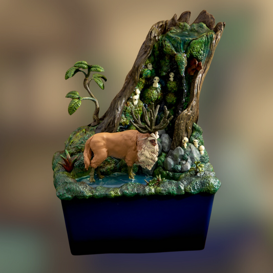 Princess Mononoke Water Garden BONSAI "Spirit Forest"