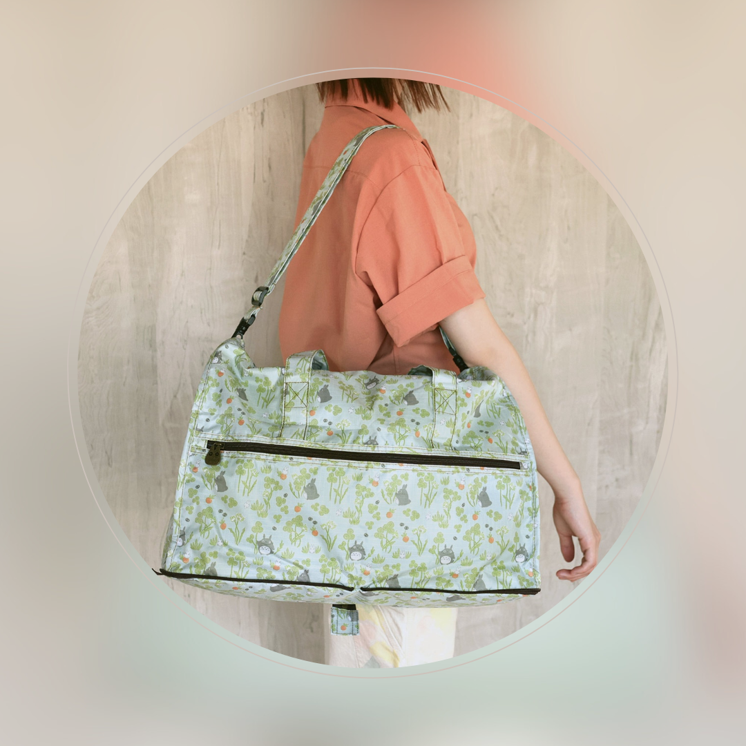 My Neighbor Totoro Totoro Clover Series Compact Boston Bag
