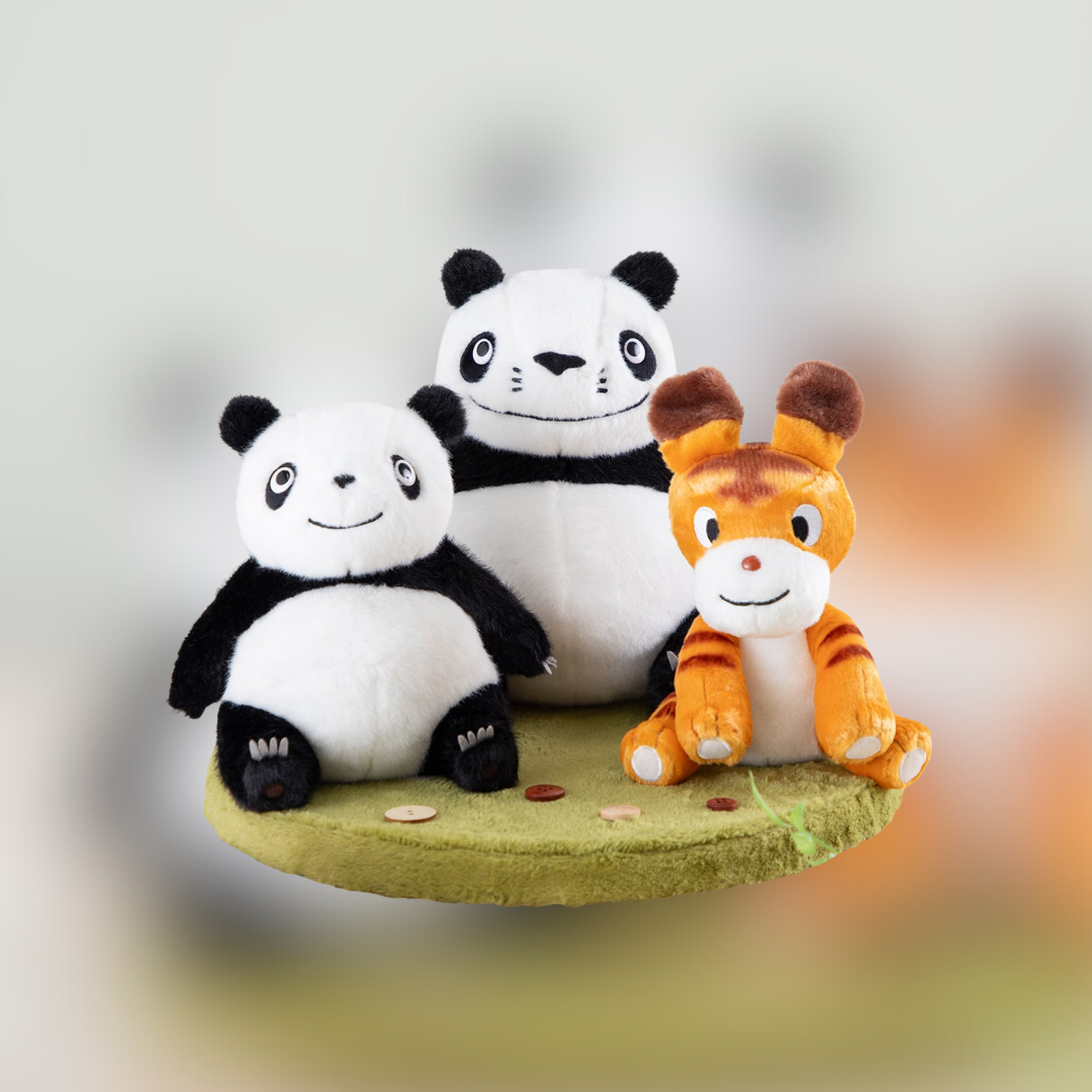 Panda! Go Panda Fluffy Plush