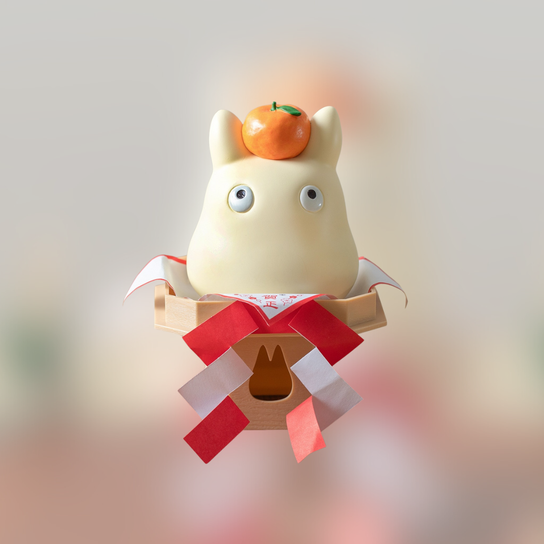 My Neighbor Totoro New Year’s Small Totoro Kagami Mochi Ornament