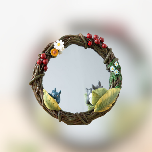 My Neighbor Totoro Stand Mirror Hide-and-Seek Wreath