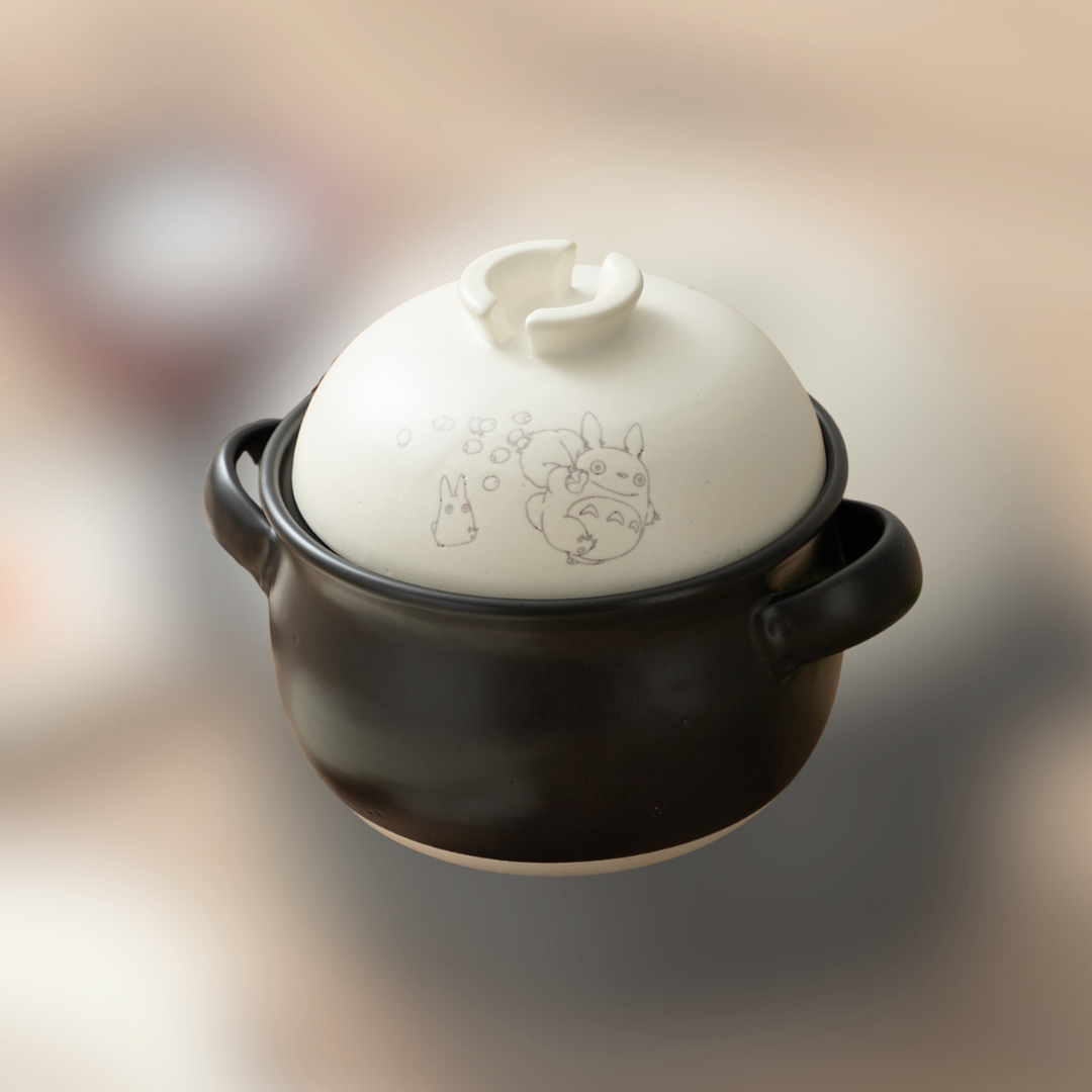 My Neighbor Totoro Banko Ware Rice Cooker Pot (3-cup & 1-cup sizes)