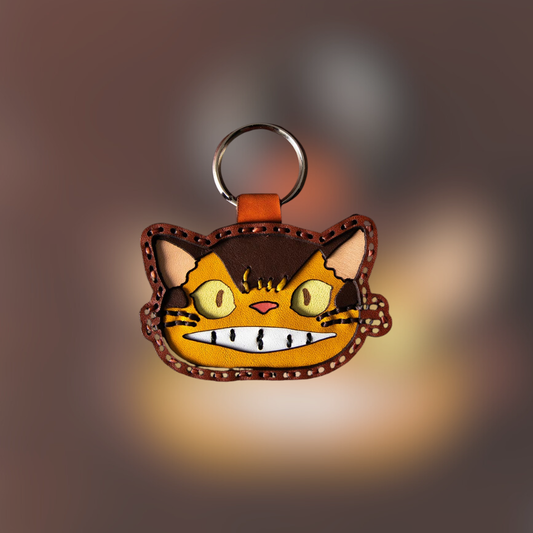 My Neighbor Totoro Ojaga Design Key Ring Catbus