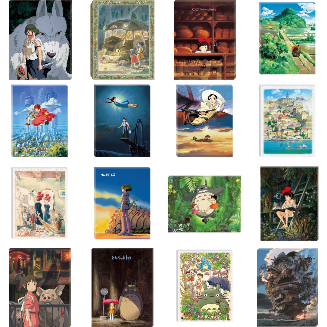 Studio Ghibli Art Board Jigsaw Puzzle – 17 Designs